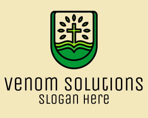 Nature Religion Church  logo design