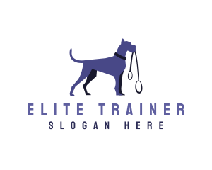 Pet Dog Leash logo design