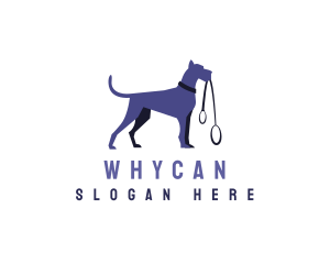 Pet Shelter - Pet Dog Leash logo design