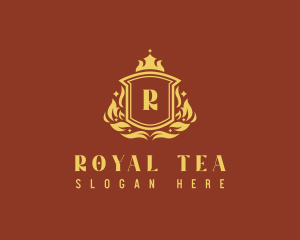 Royal Fashion Shield logo design