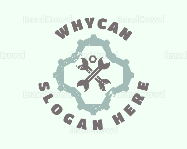 Mechanical Gear Wrench Logo