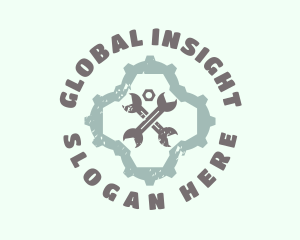 Mechanical Gear Wrench Logo