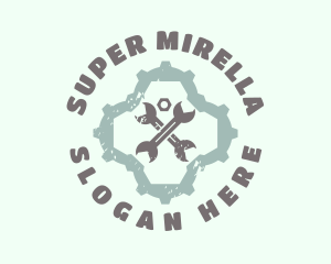 Mechanical Gear Wrench Logo