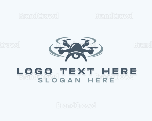 Drone Camera Photography Videography Logo