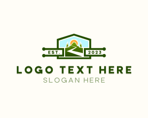 Hills - Mountaineer Summit Exploration logo design