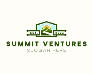 Mountaineer Summit Exploration logo design