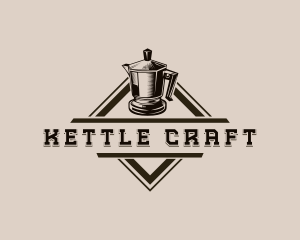 Coffee Kettle Cafe logo design