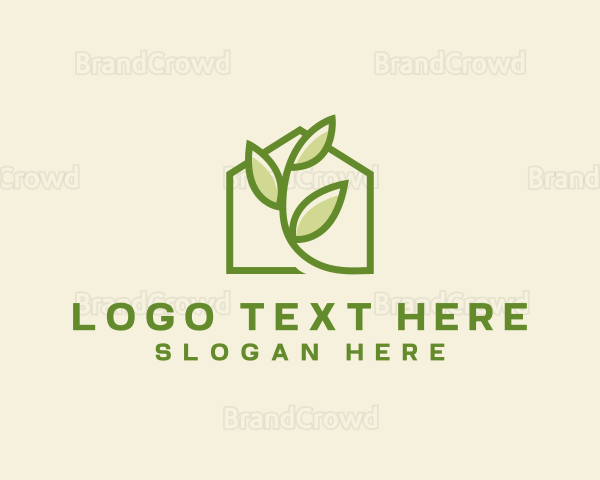 Plant Eco Organic Botanical Logo