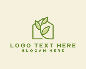 Farm - Plant Eco Organic Botanical logo design