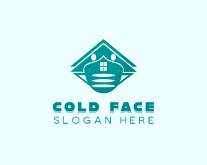 Face Mask House  logo design
