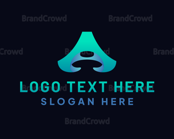 Creative Start Up Tech Letter A Logo