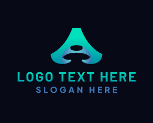 Advertising - Creative Start Up Tech Letter A logo design