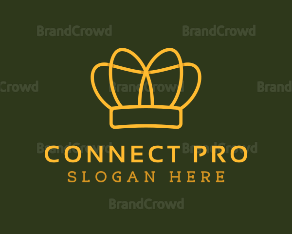 Elegant Crown Pageant Logo