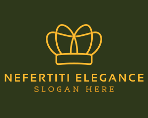 Elegant Crown Pageant logo design