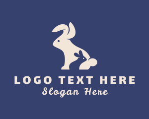 Hare - Veterinary Bunny Animal logo design