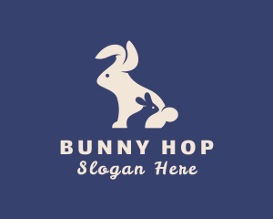 Veterinary Bunny Animal logo design