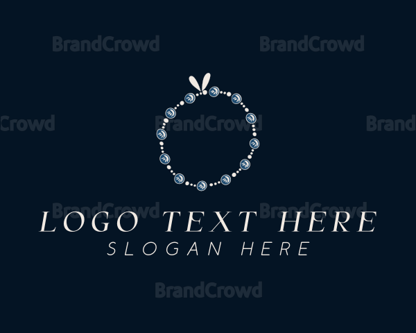 Jewelry Beads Bracelet Logo