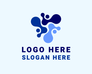 Networking - Business Tech Group logo design