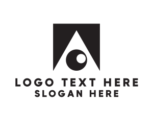 Polygon - Eye Security Company logo design