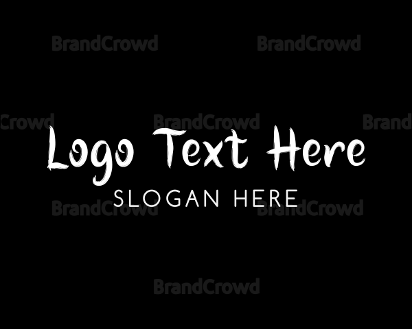 Creative Handwritten Wordmark Logo