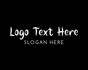 Personal - Creative Handwritten Wordmark logo design