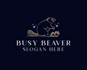 Wild Beaver Nuts logo design