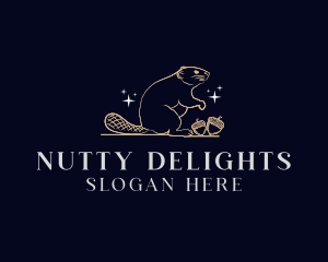 Nuts - Wild Beaver Nuts logo design