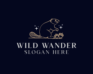 Wild Beaver Nuts logo design