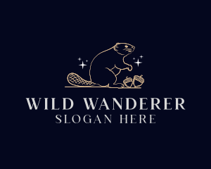 Wild Beaver Nuts logo design