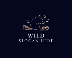 Wild Beaver Nuts logo design