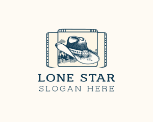 Western Cowboy Hat  logo design