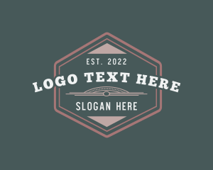 Antique - Art Deco Hexagon Firm logo design