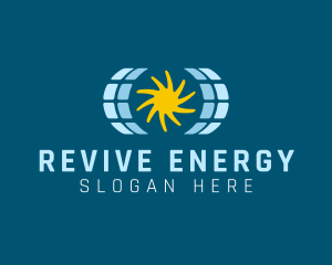 Solar Energy Panel logo design