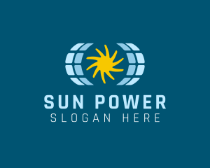 Solar - Solar Energy Technology logo design