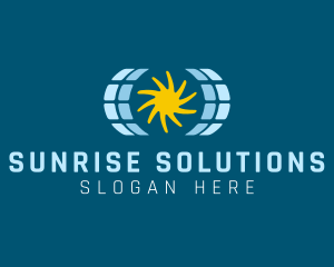 Solar Energy Technology logo design