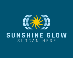 Sunlight - Solar Energy Technology logo design