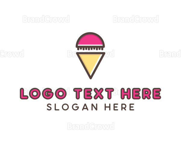 Gelato Ice Cream Logo