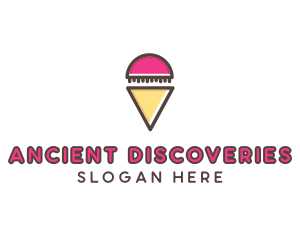 Gelato Ice Cream  logo design