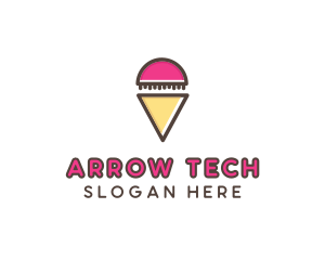 Gelato Ice Cream  logo design