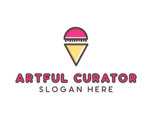 Gelato Ice Cream  logo design