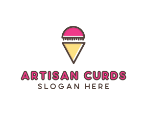 Gelato Ice Cream  logo design