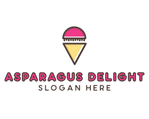 Gelato Ice Cream  logo design