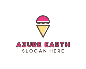 Gelato Ice Cream  logo design