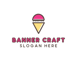 Gelato Ice Cream  logo design