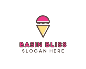 Gelato Ice Cream  logo design