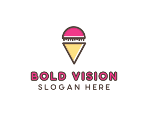 Gelato Ice Cream  logo design