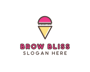 Gelato Ice Cream  logo design