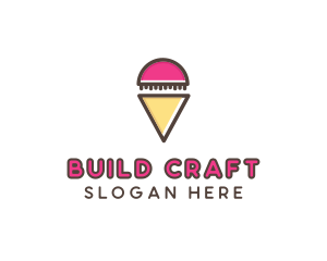 Gelato Ice Cream  logo design