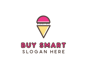 Gelato Ice Cream  logo design