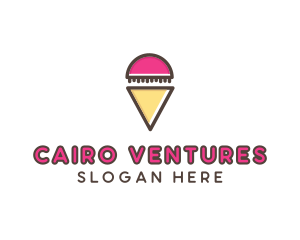 Gelato Ice Cream  logo design